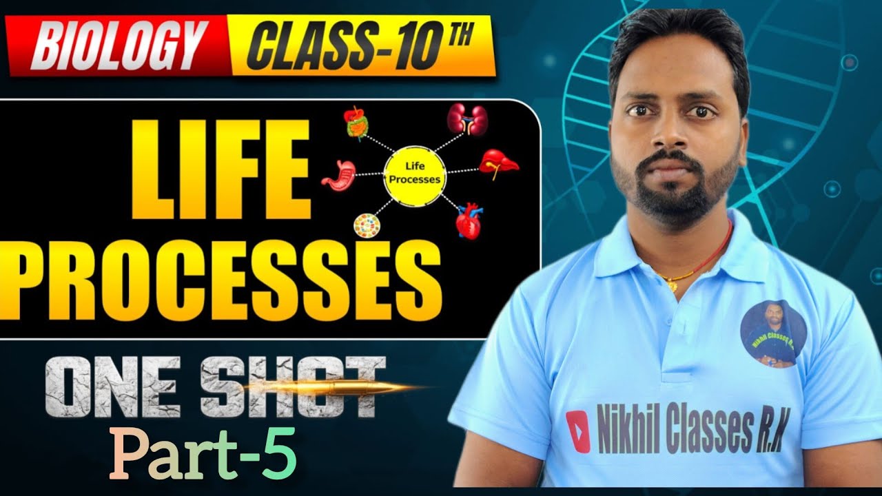 Bihar Board Class 10th Biology Chapter 1 | जैव प्रक्रम (Life Processes) पूरा अध्याय आसान भाषा में