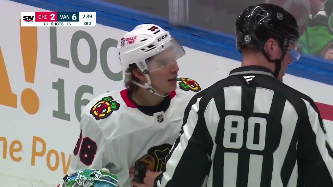 Connor Bedard With Back To Back Misconduct Penalties