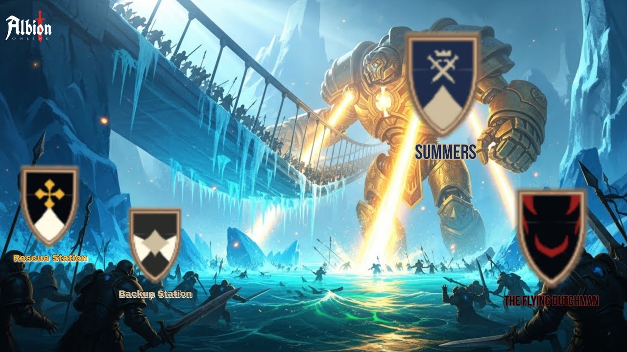 Summers vs NIC Alliance (50v50 Open World) 14UTC FF | Albion Online