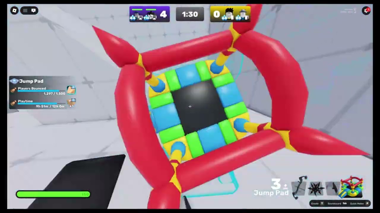 učím kamaráda hrát za knife v roblox rivals