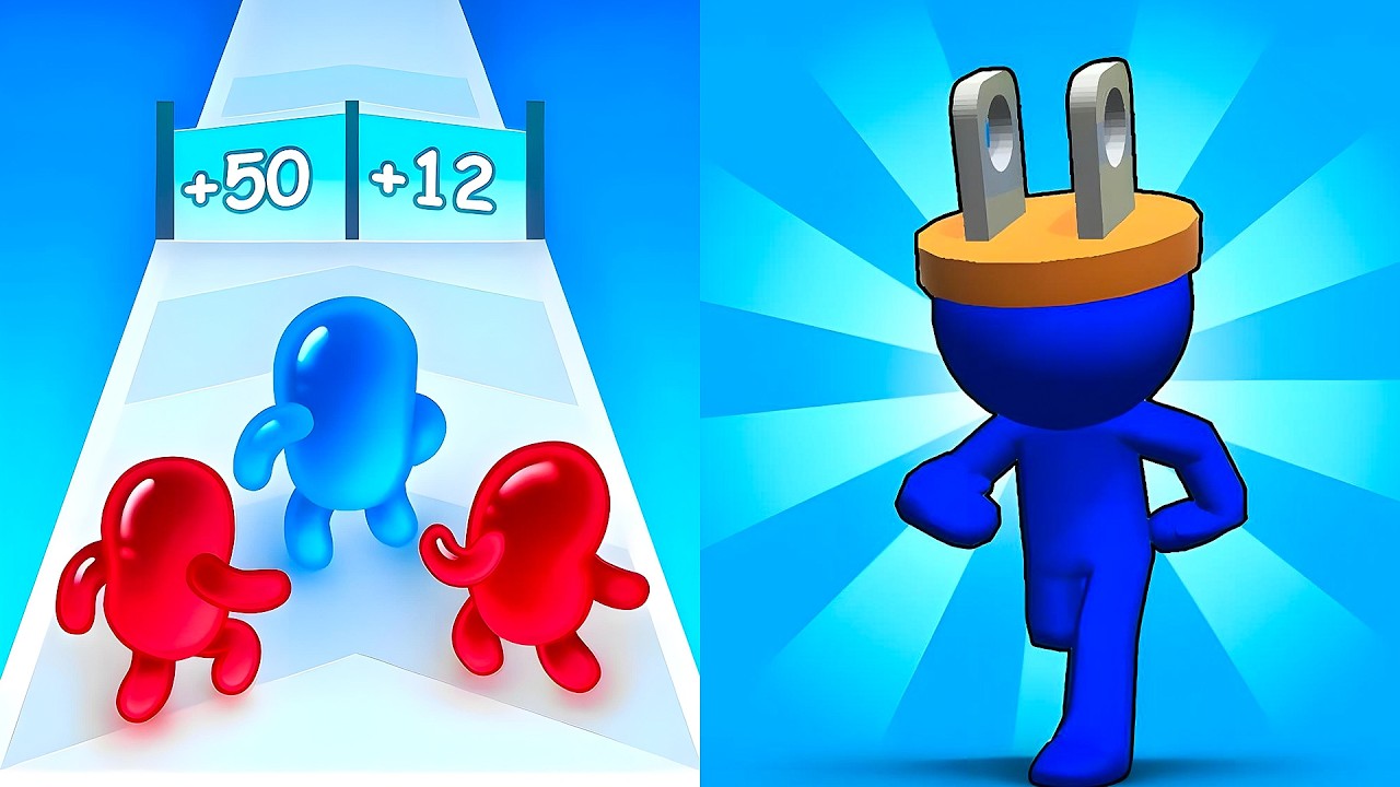Join Blob Clash 3D vs Plug Head 💥 EPIC SpeedRun Challenge - All Levels Unlocked (Android,iOS)