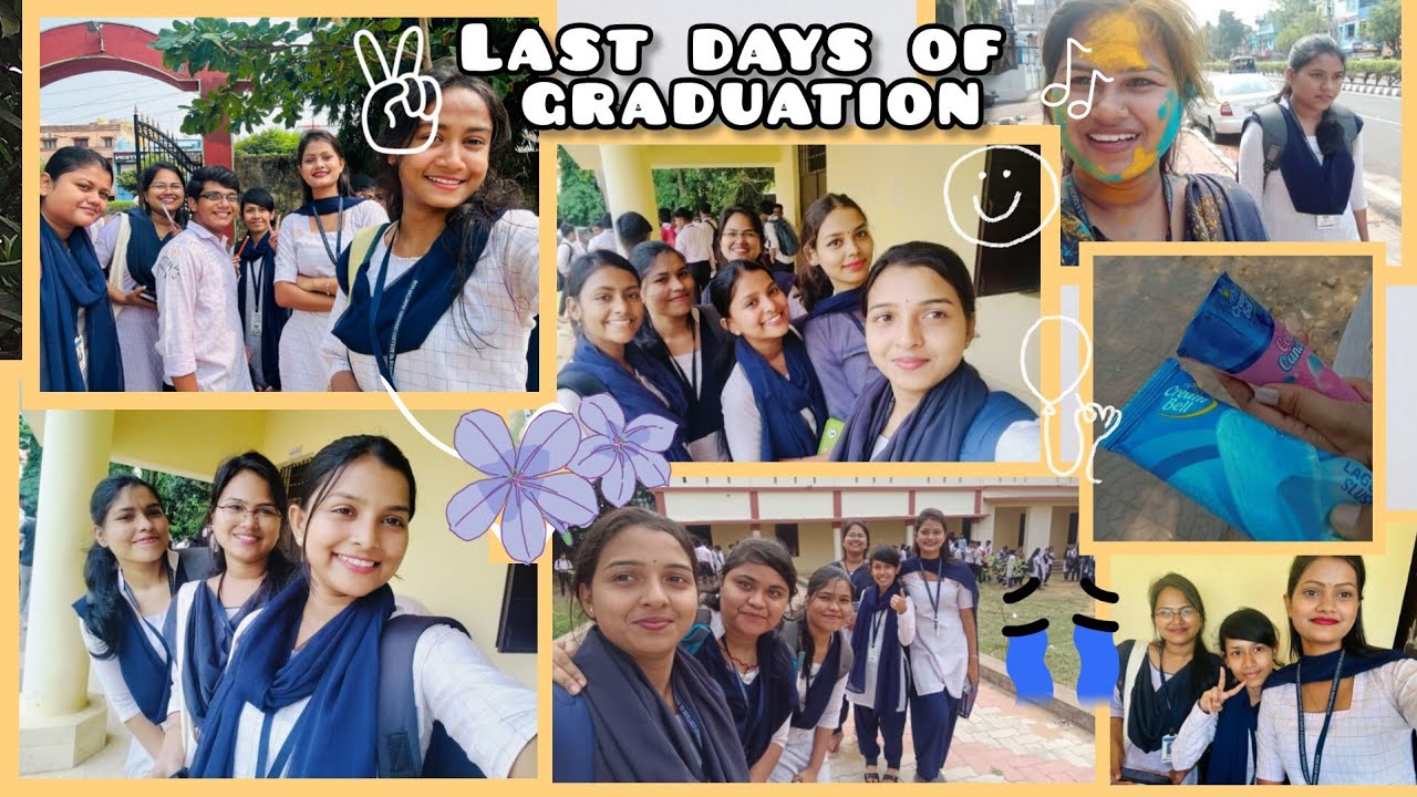Last few days of Final year || Not a vlog but Memories 💖😍 | Biju Pattnaik degree college