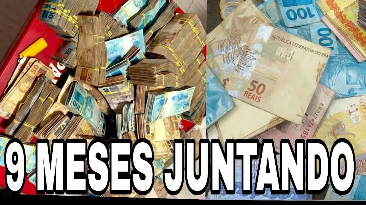 ABRIR O COFRE DE GALÃO DE 5 LITROS DEPOIS DE 9 MESES JUNTANDO DINHEIRO | DESMAIEI COM O RESULTADO 😱