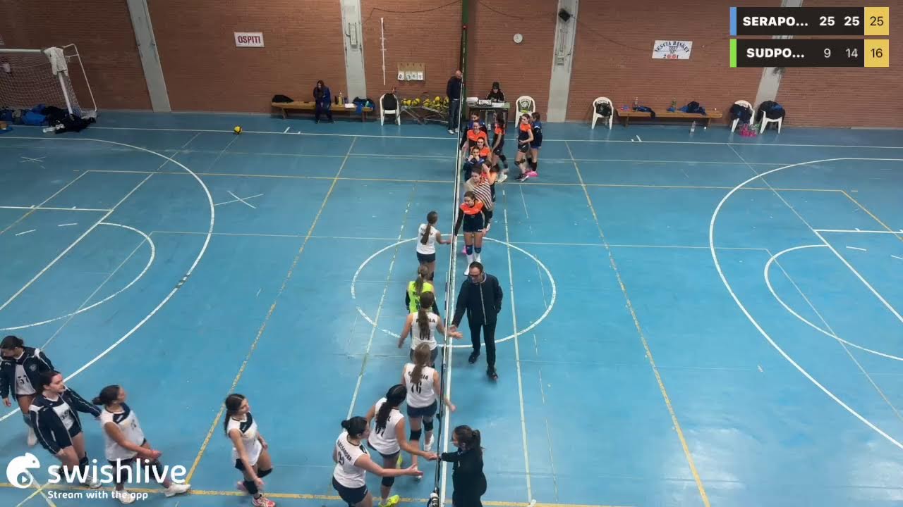 Campionato U16F girone D
SERAPO VOLLEY VS SUDPONTINO VOLLEY