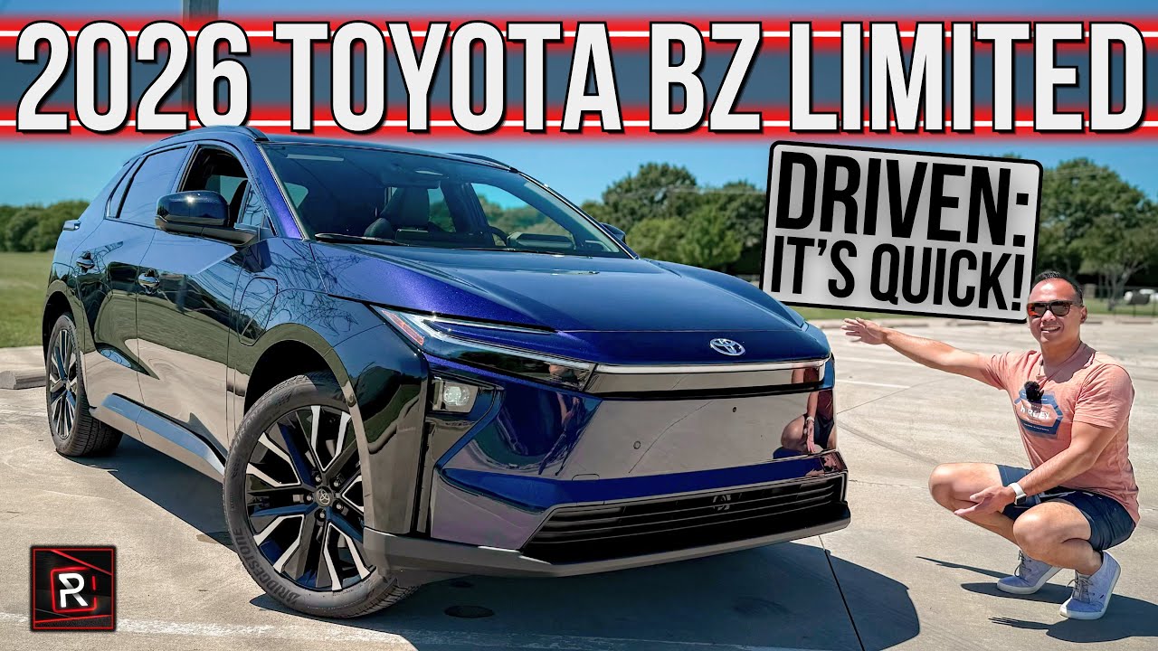 The 2026 Toyota bZ Limited Is Massively Upgraded Electric RAV4 With Good Range & Power