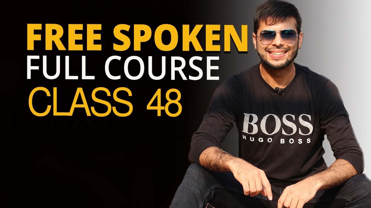 How to start spoken English course for beginners (class 48)