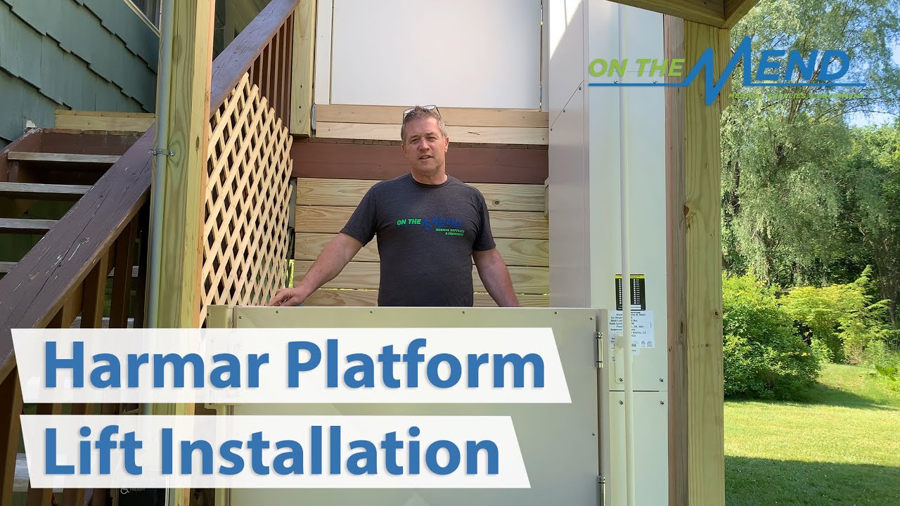 Harmar Mobility Vertical Platform Lift Installation - Medical Supplies & Equipment - CT + NY