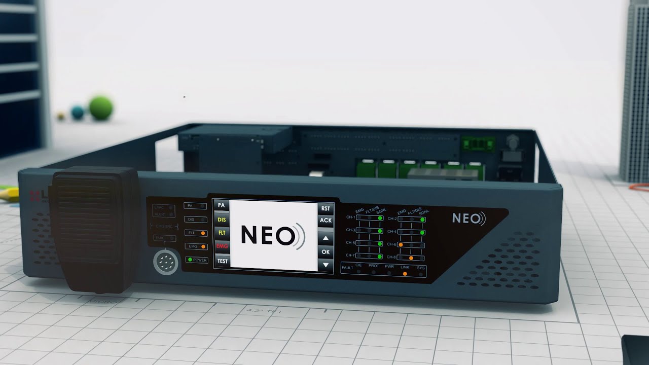 LDA NEO: Sistema compacto EN 54 de alarma por voz para evacuaci&oacute;n
