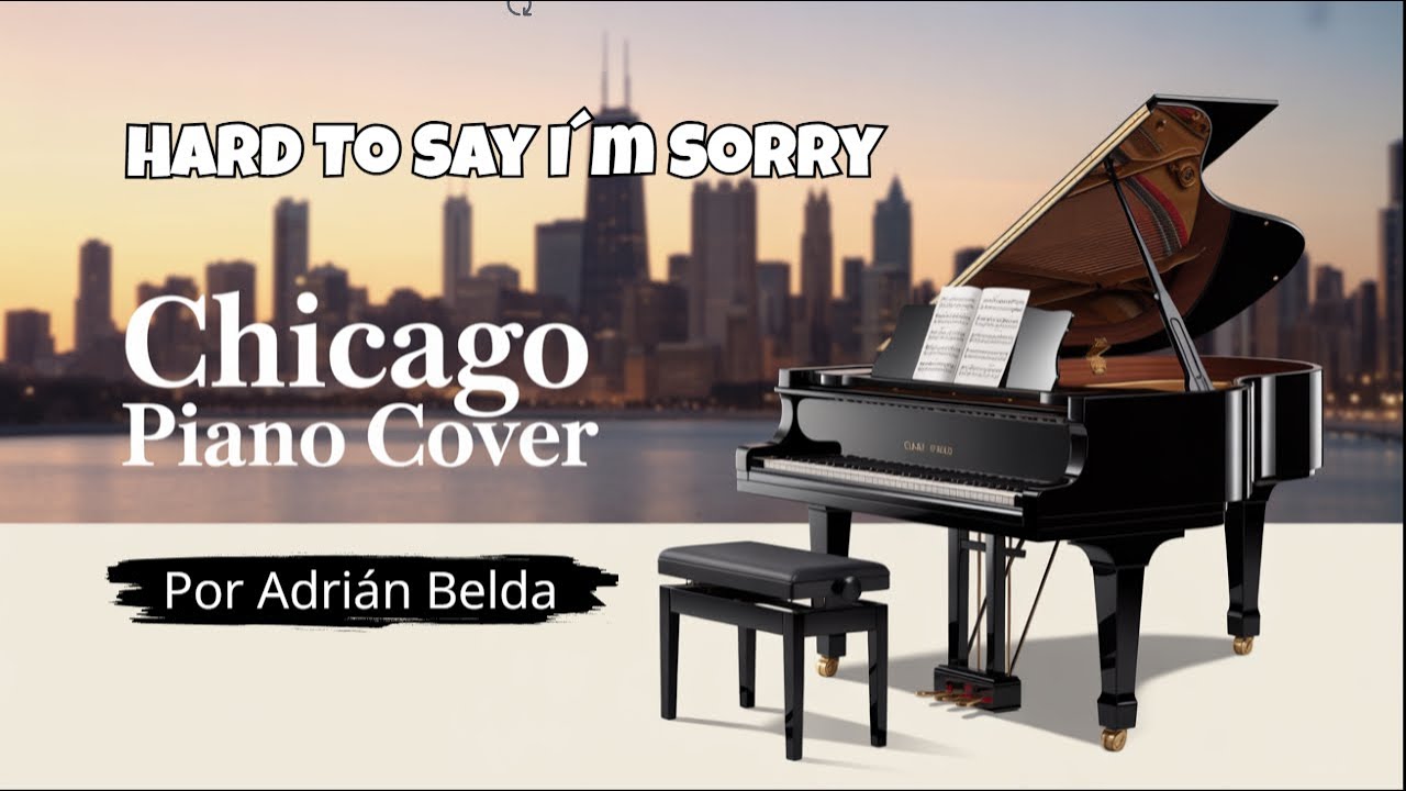 Chicago - Hard To Say I´m Sorry / Versión Piano Cover Interpretada por Adrián Belda 🎹 #pianocovers