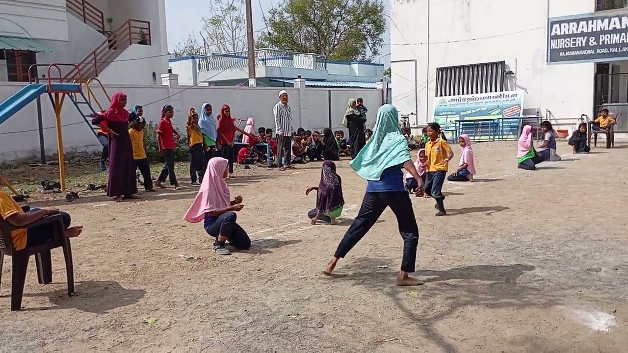 4th & 5th Grade Girls -  Kho Kho - Sports Day - ANPS 2025-26