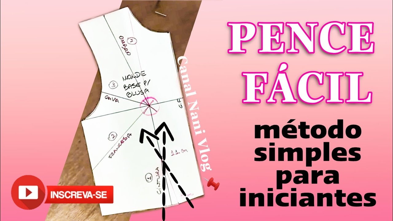 Como fazer pence no molde base - FÁCIL - para iniciantes