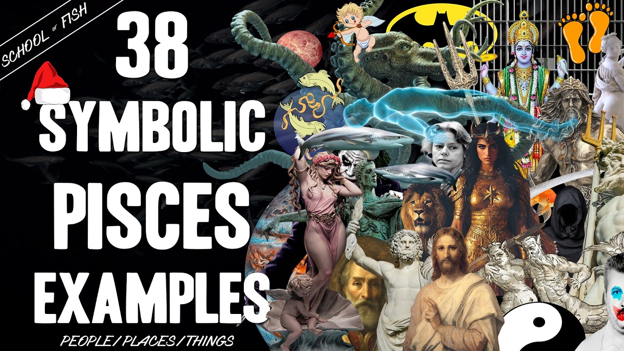38 Symbolic Representations of Pisces | School of Fish