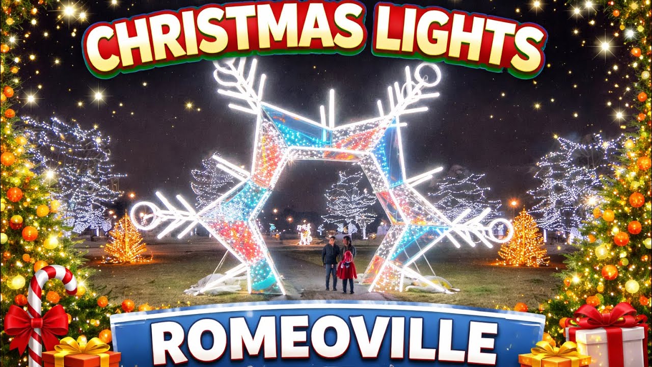 Romeoville Christmas Lights 2025 🎄 Must-See Holiday Display