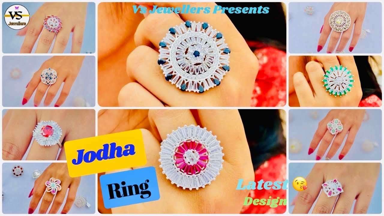 💍 New Silver Jodha Ring Design | Royal Look Silver Ring women | चाँदी की शानदार जोधा अंगूठी डिज़ाइन