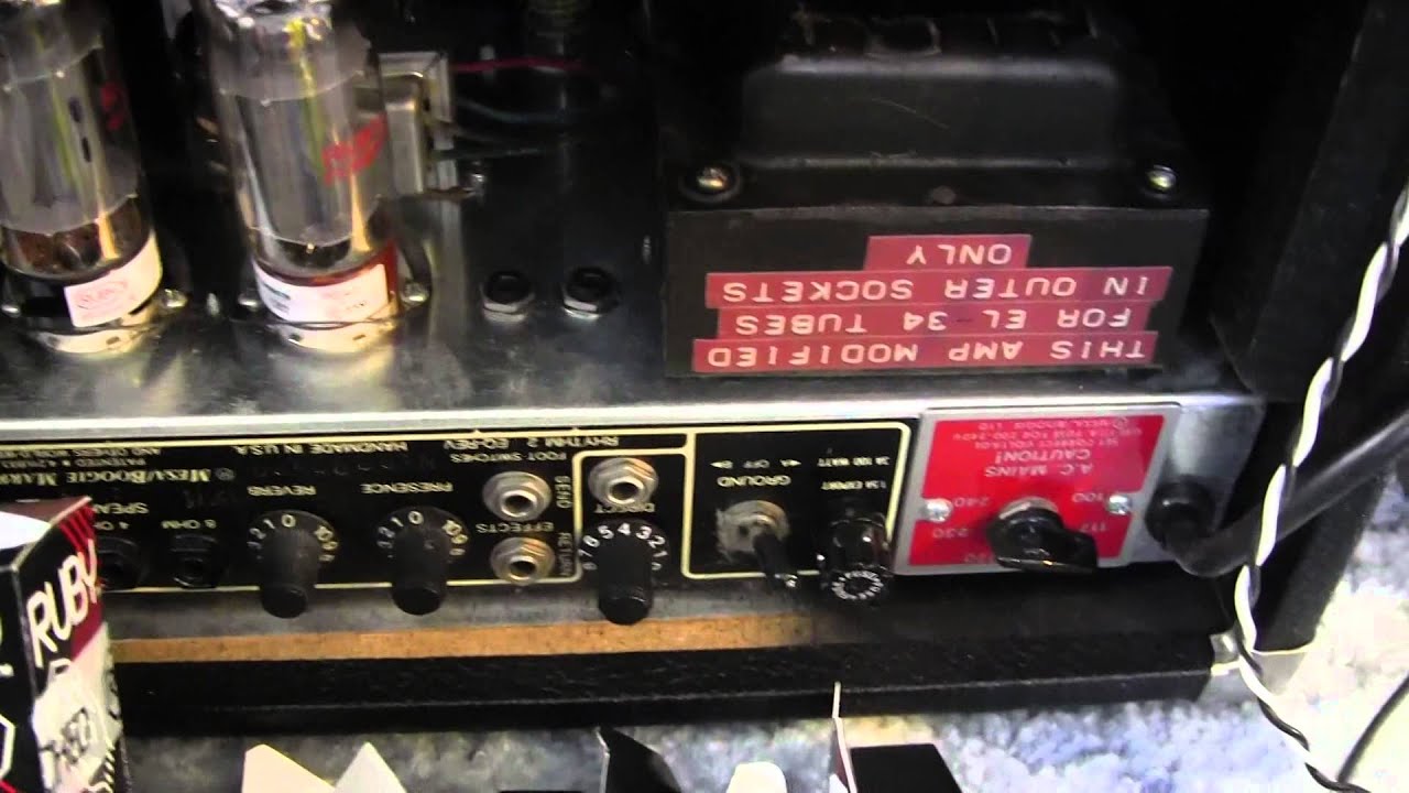 Retubing Your Amp (Mesa Boogie Mark III)