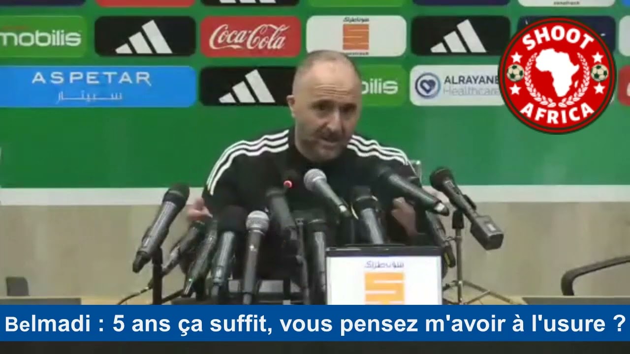 Belmadi pique une colère noire