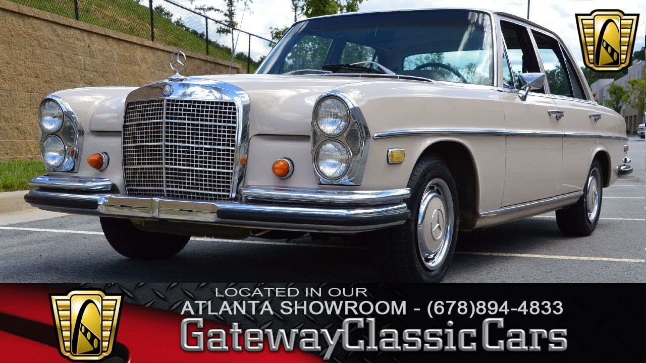 1968 Mercedes Benz 280S - Gateway Classic Cars of Atlanta - Stock #897-ATL