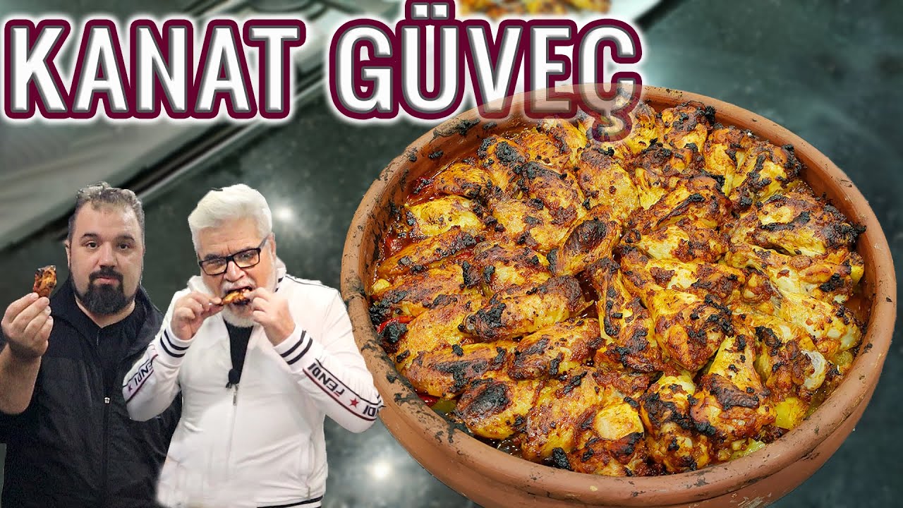 TAVUK KANADI BİR DE BÖYLE YİYİN !!! (Fırında Tavuk Kanat Güveç) (Basit Tarifler)