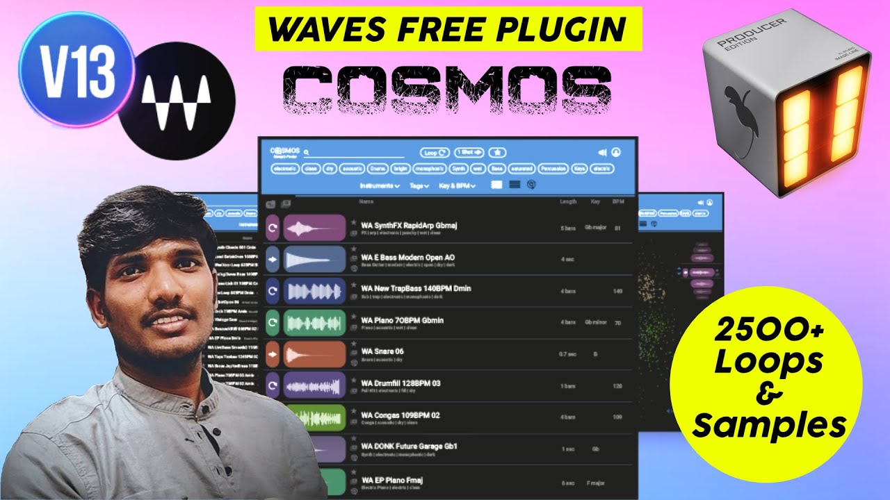 Waves Free COSMOS Sampler Finder Plugin | Best Free Plugins 2022