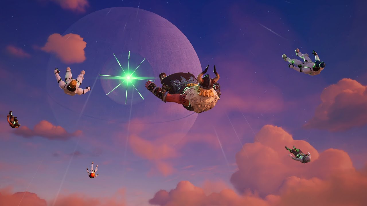 Événement Star Wars : Sabotage de l'Étoile de la Mort - Fortnite Battle Royale [4K 60FPS]