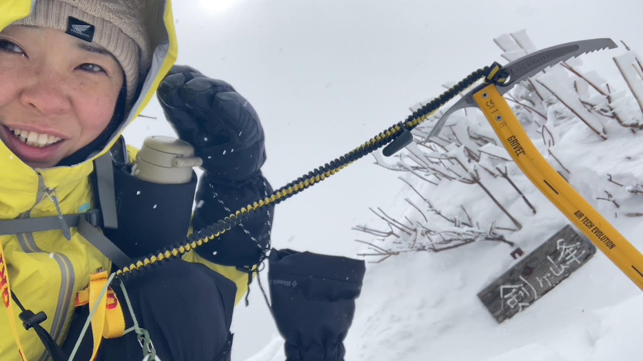 【おばさんソロ登山】雪山那須岳（茶臼岳）えっ！そこ登れるの？の、剣ヶ峰