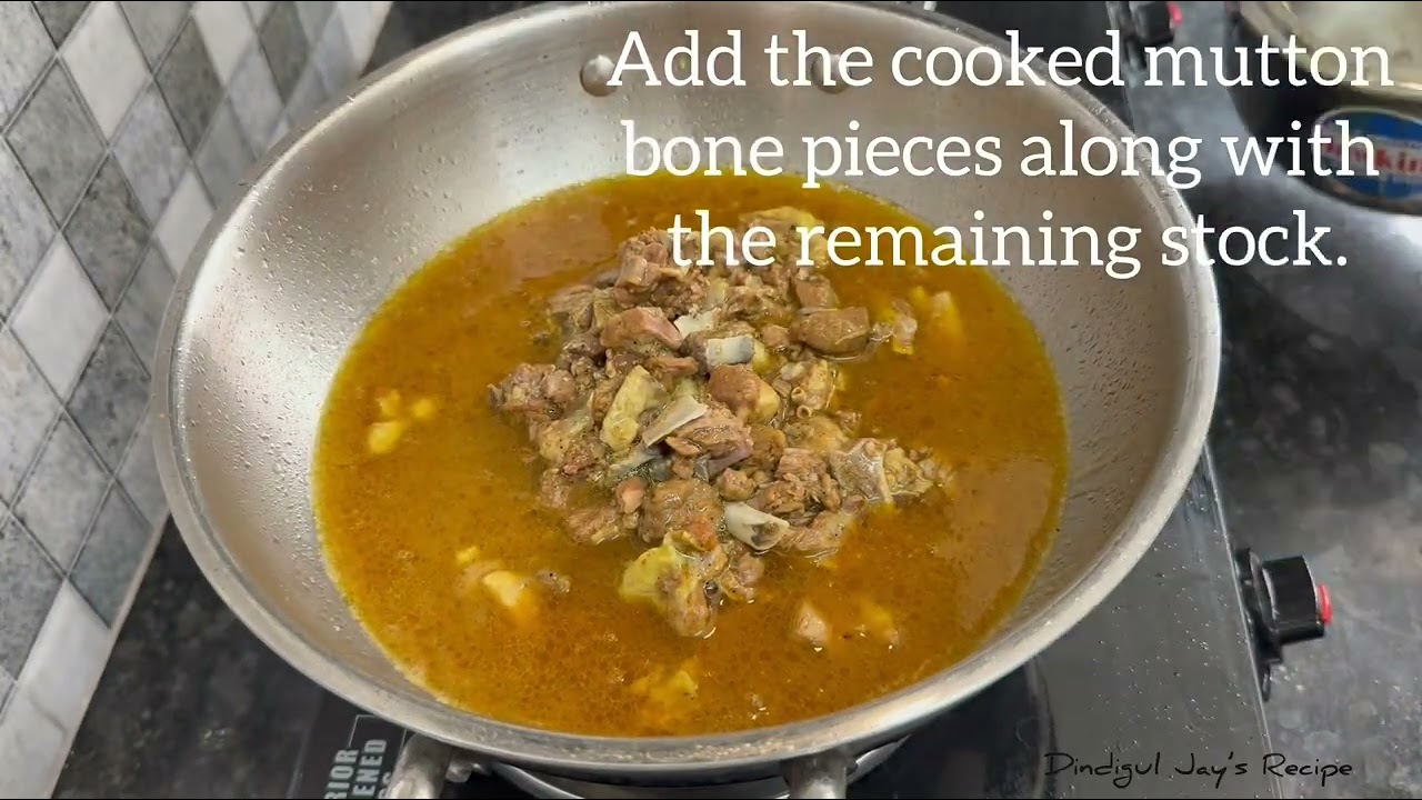 Mutton Elumbu Kari Roast