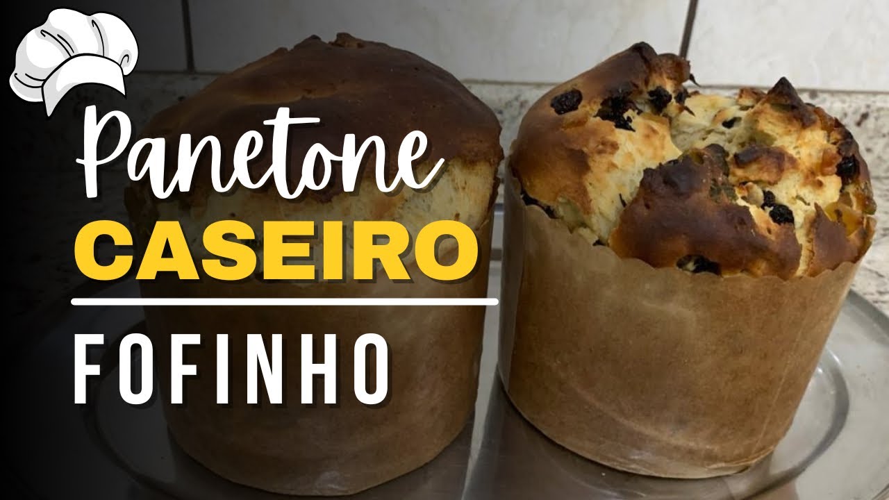 Panetone Caseiro Fofinho | Receita Fácil que Rende 2 Panetones