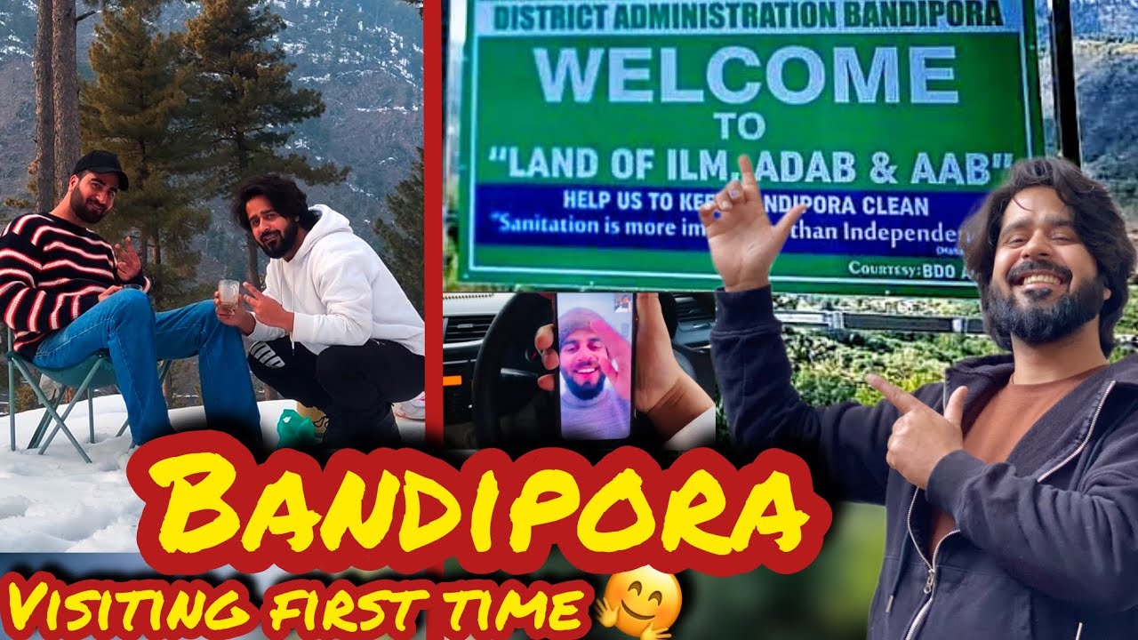 Jammu se Seedhe Bandipora Jana Pada😳Wo be pehli bar🤗