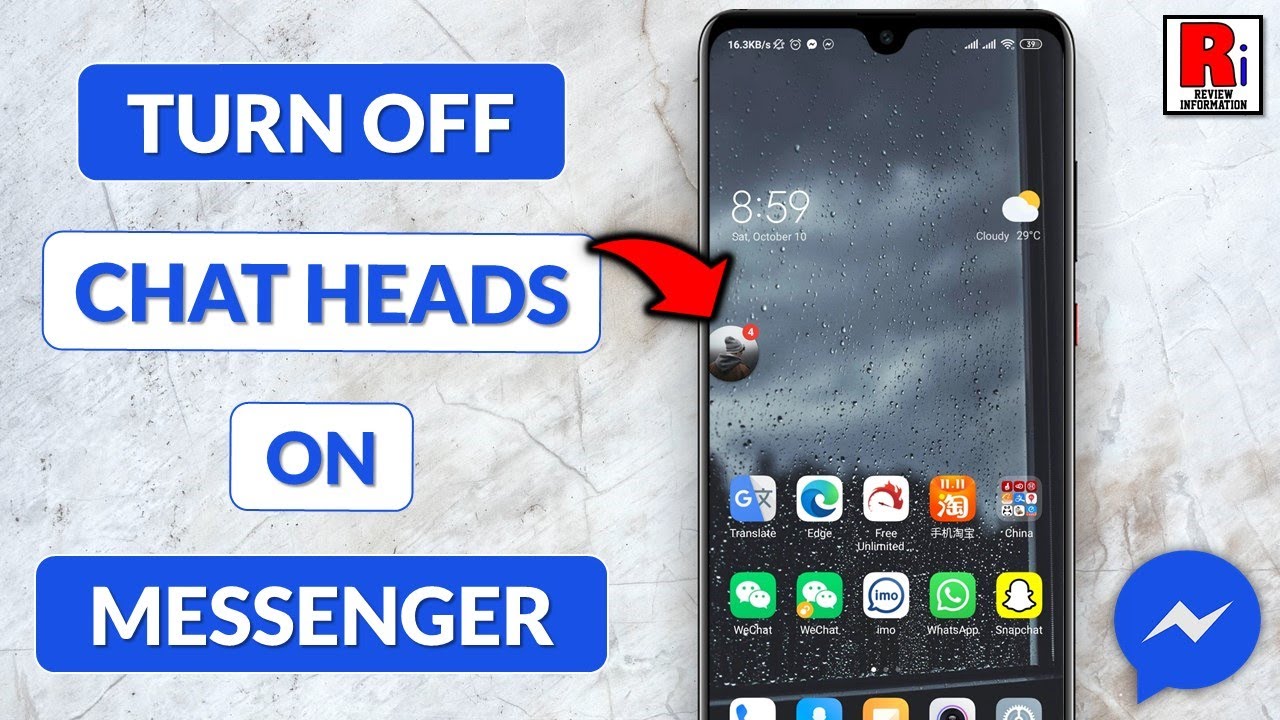 How to Turn Off Annoying Chat Heads on Facebook Messenger
