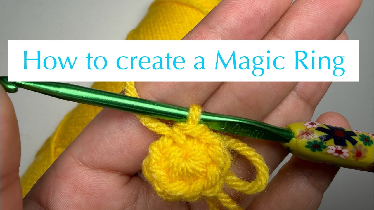 How to Crochet: Magic Ring