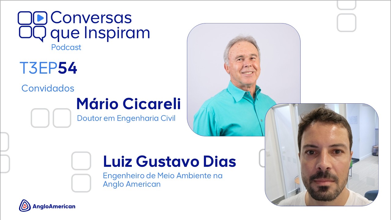 CRISE HÍDRICA e MINERAÇÃO: Como o setor está preservando água? | Conversas que Inspiram EP 54
