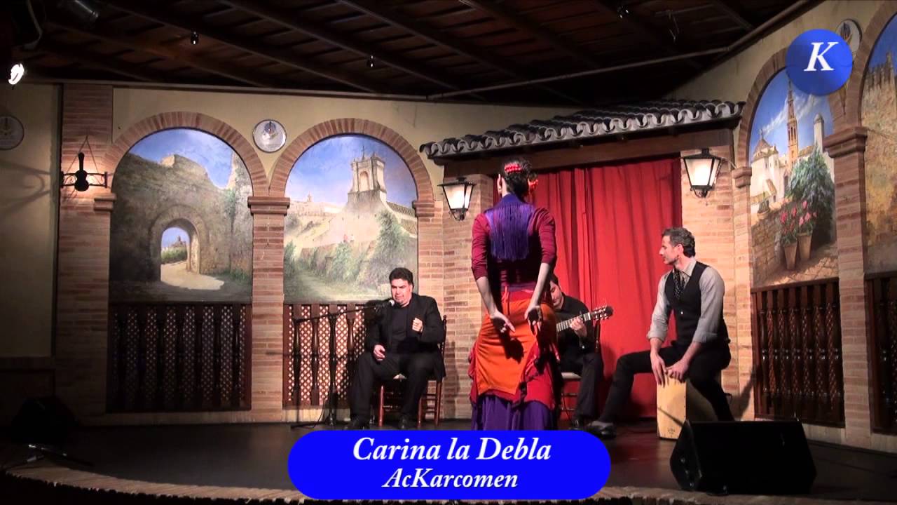 Carmona:Carina la Debla baile por bamberas 3/7 - XXIX Ciclo Conocer el Flamenco