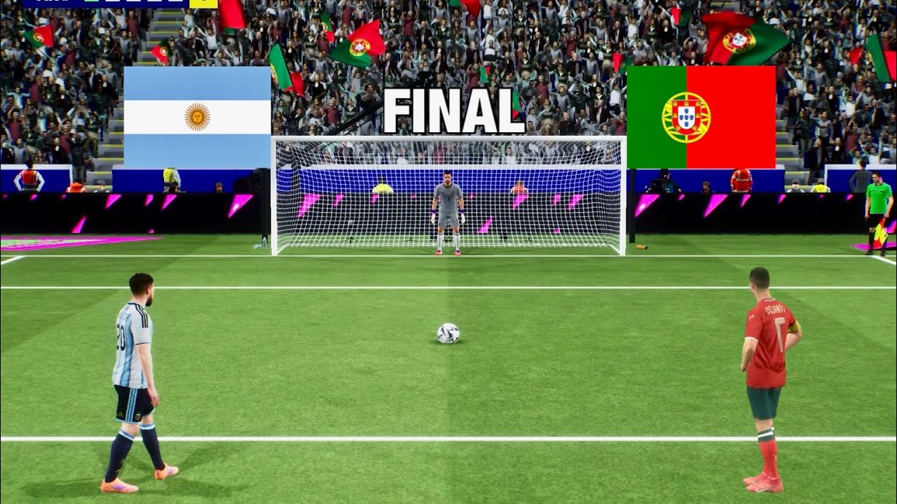 Лео Месси против Криштиану Роналду | Серия пенальти Аргентина — Португалия | Основные моменты