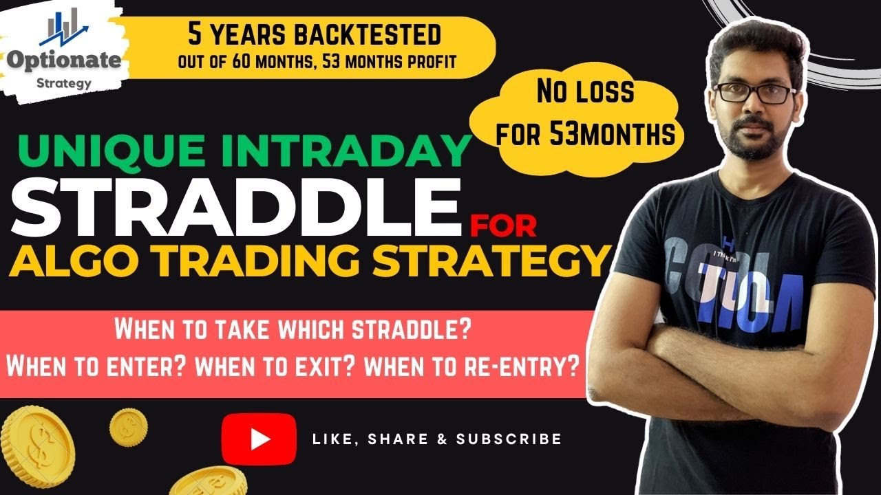 Unique Intraday Short Straddle Setup For Algo Trading Strategy In AlgoTest Platform  #shortstraddle