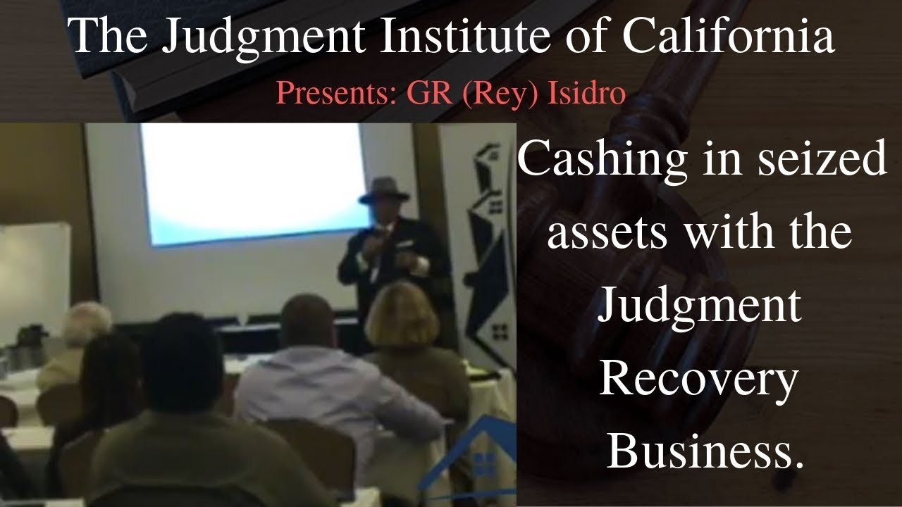 What personal property can be seized in a judgement | Judgment recovery business opportunity