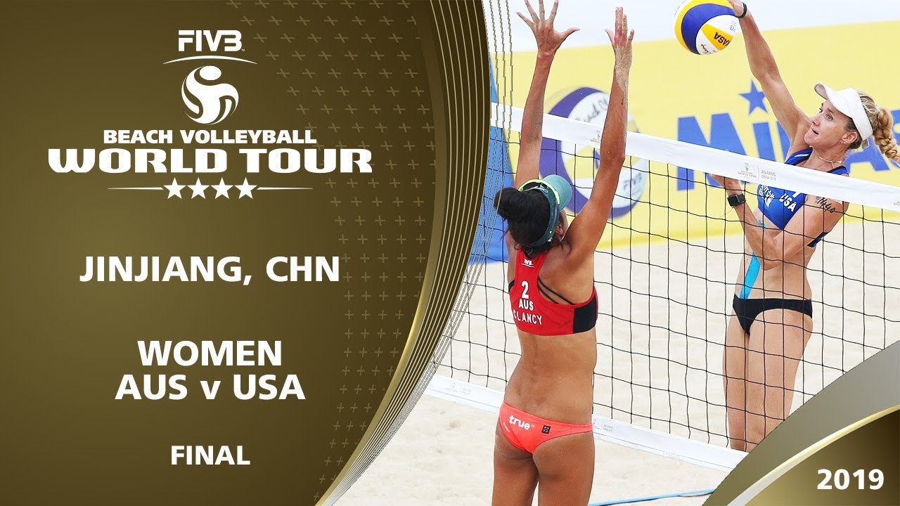 Women's Gold Medal: AUS vs USA | 4* Jinjiang (CHN) - 2019 FIVB Beach Volleyball World Tour