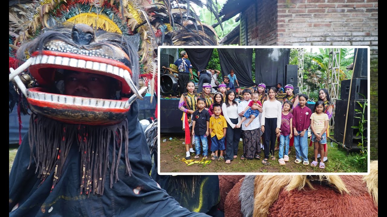 Barong Wahyu Tunggal Joyo Dalam Tasyakuran Khitan M. Rizqi Nugroho Jepara