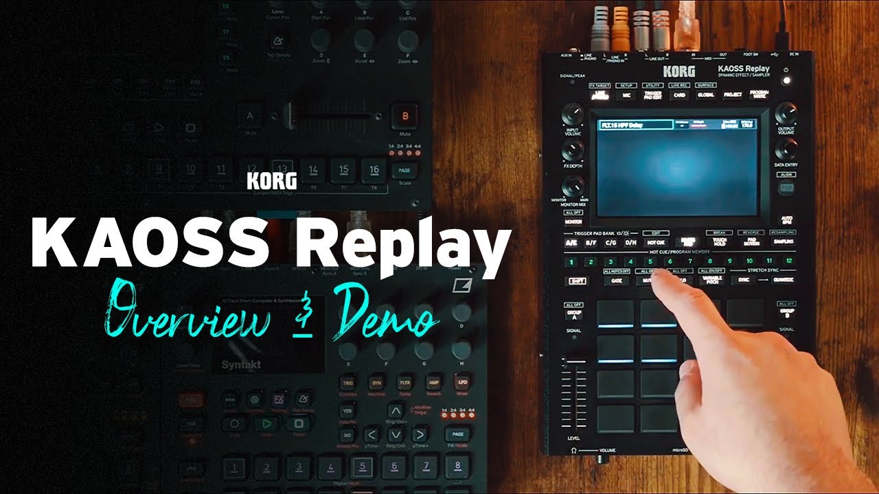 KAOSS Replay: обзор и демонстрация