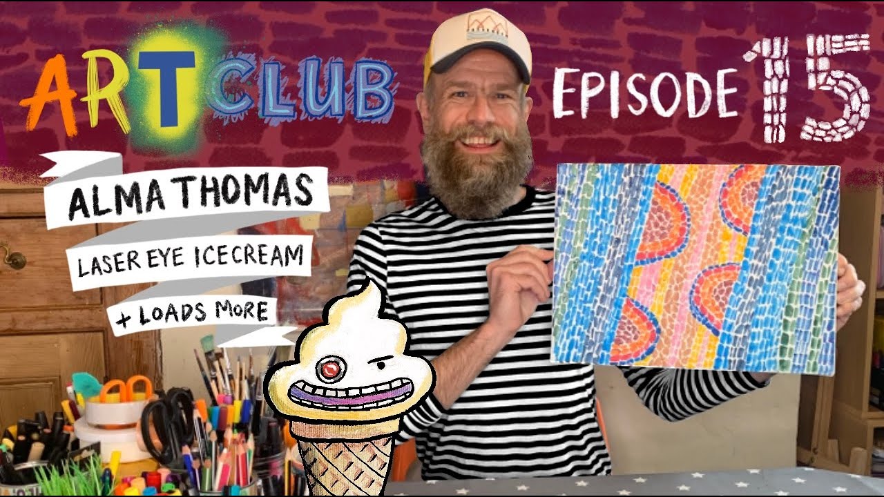 Alma Thomas For kids – Art Club with Olaf Falafel Ep15
