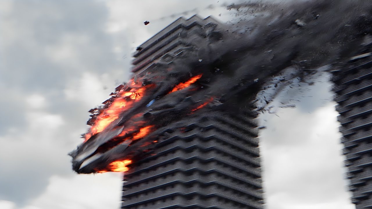 Houdini Experiment #7 - Building destruction v2