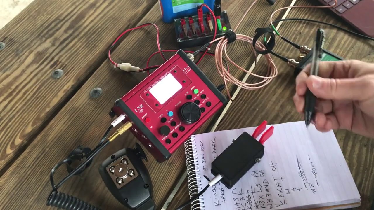 Использование LnR Precision LD-11 при активации поля POTA.
