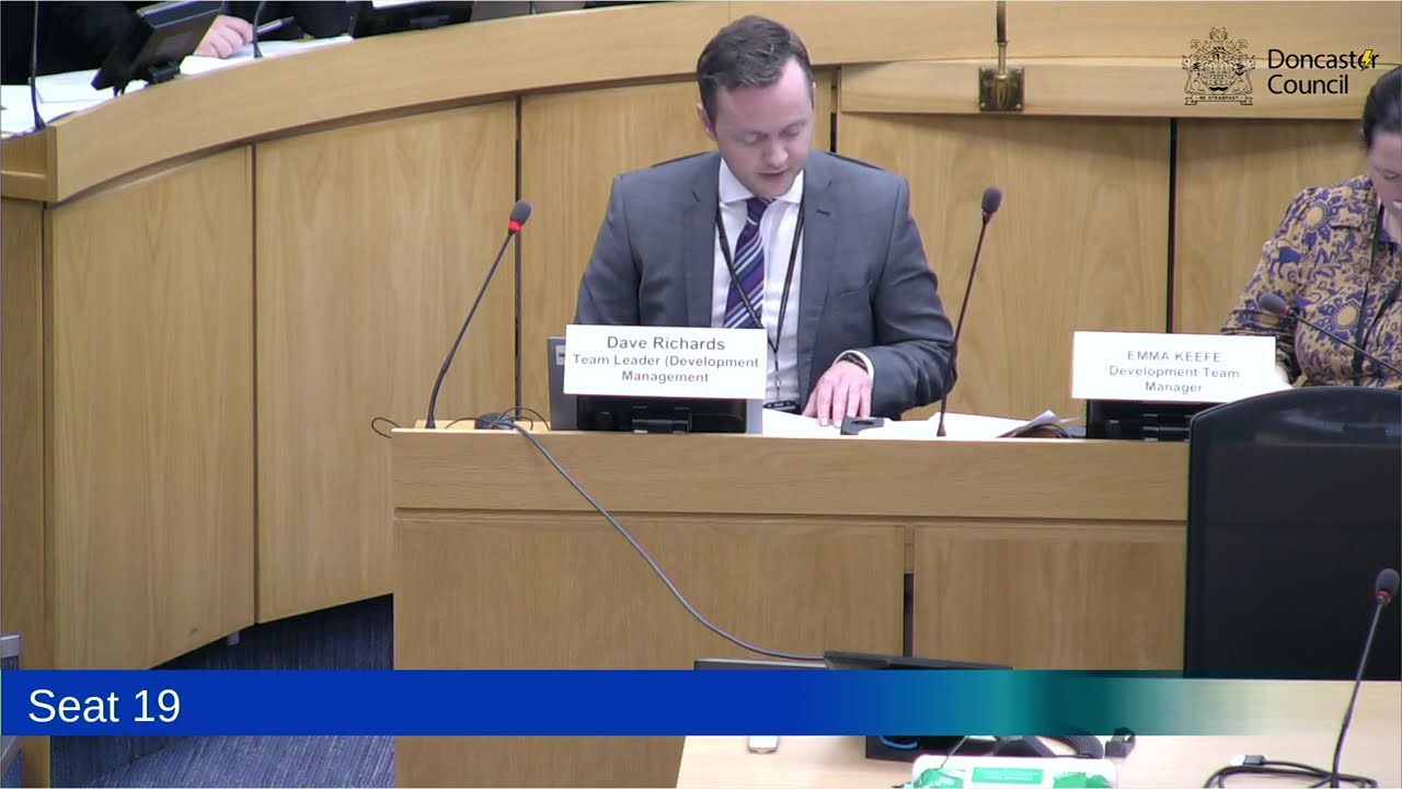 City of Doncaster Council, Planning Committee meeting, 13th January 2026.