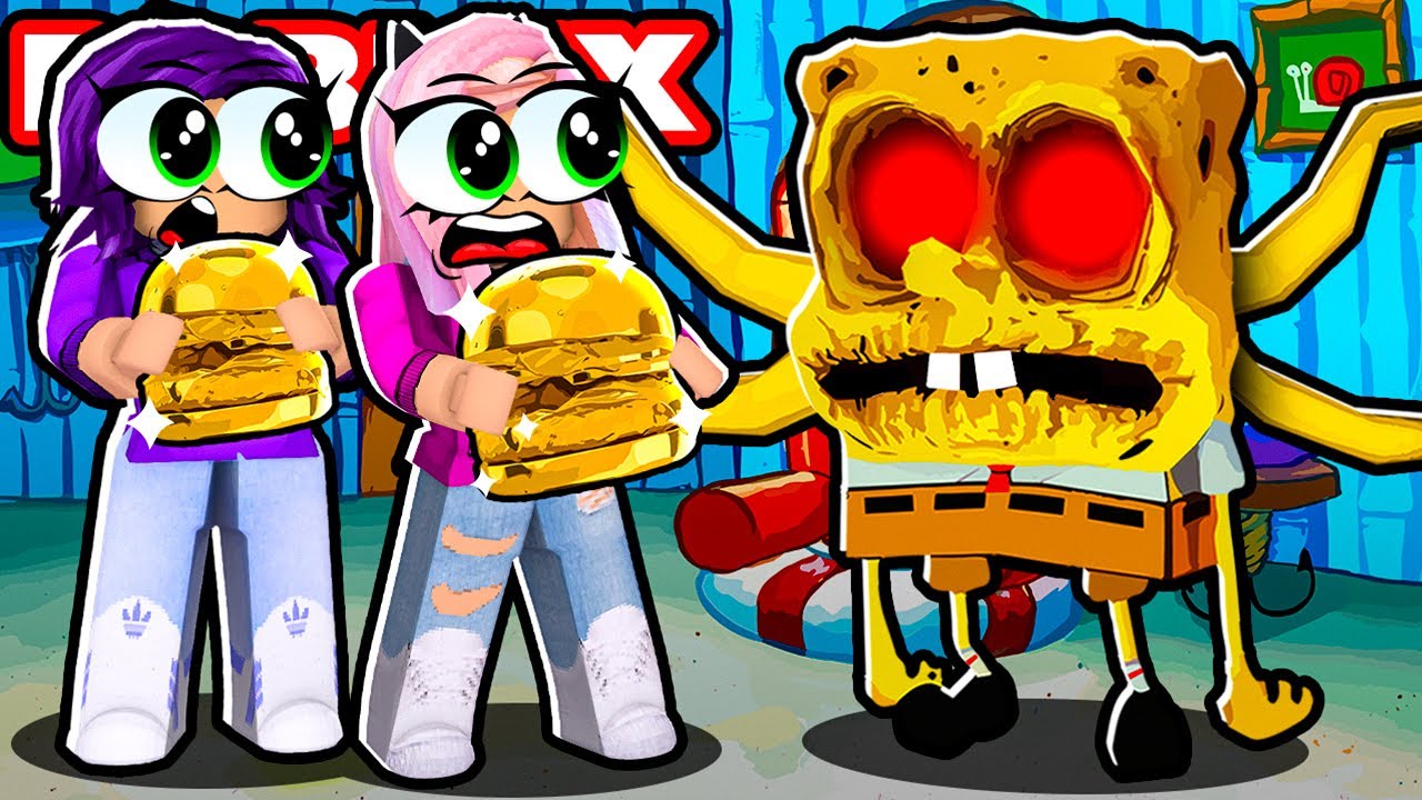 We gave Spongebob the Golden Krabby Patty! | Roblox