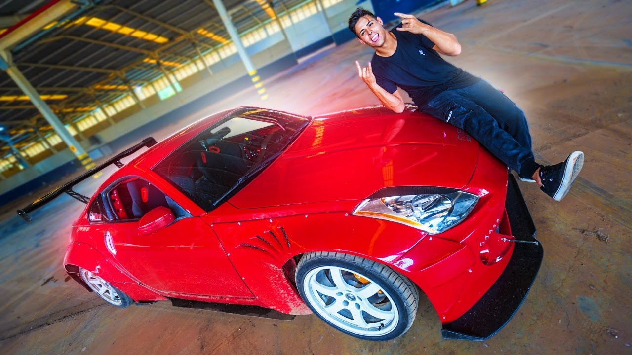 FUI NA FABRICA ASSOMBRADA DE NISSAN 350Z *fiz muito drift*