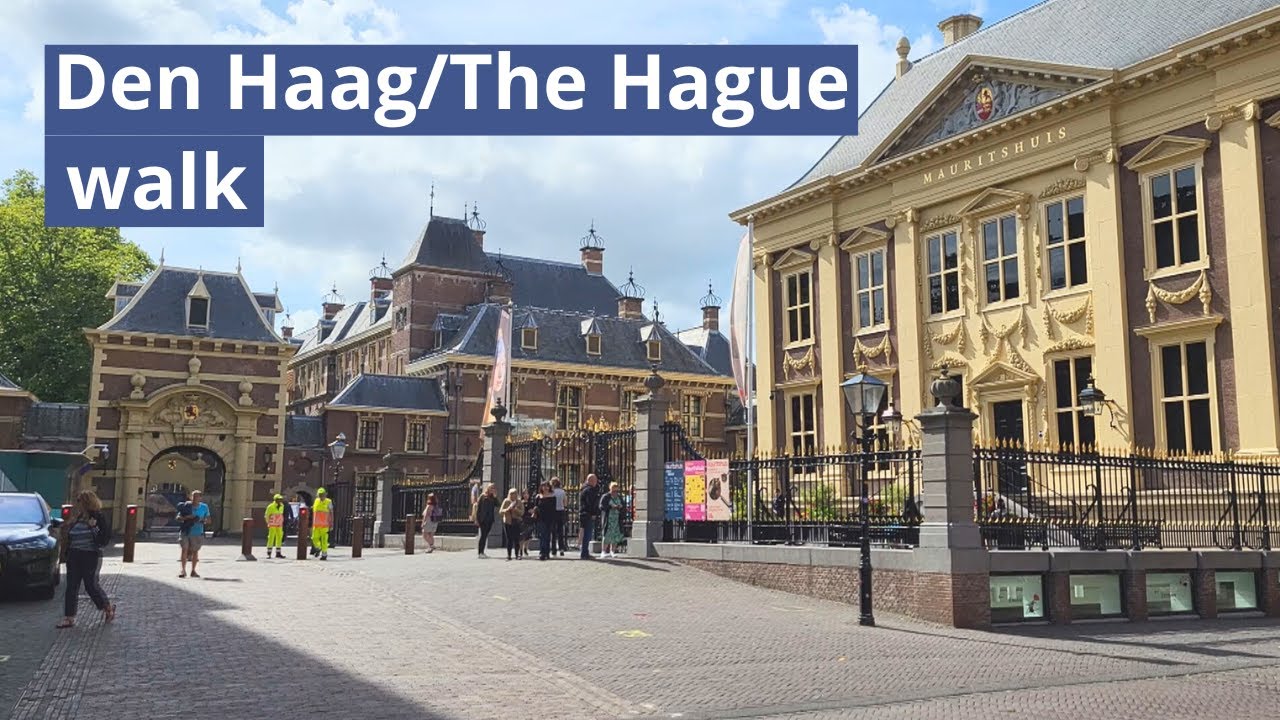 Den Haag/The Hague Walk. Station - Center - Courtyard Renovation 2024