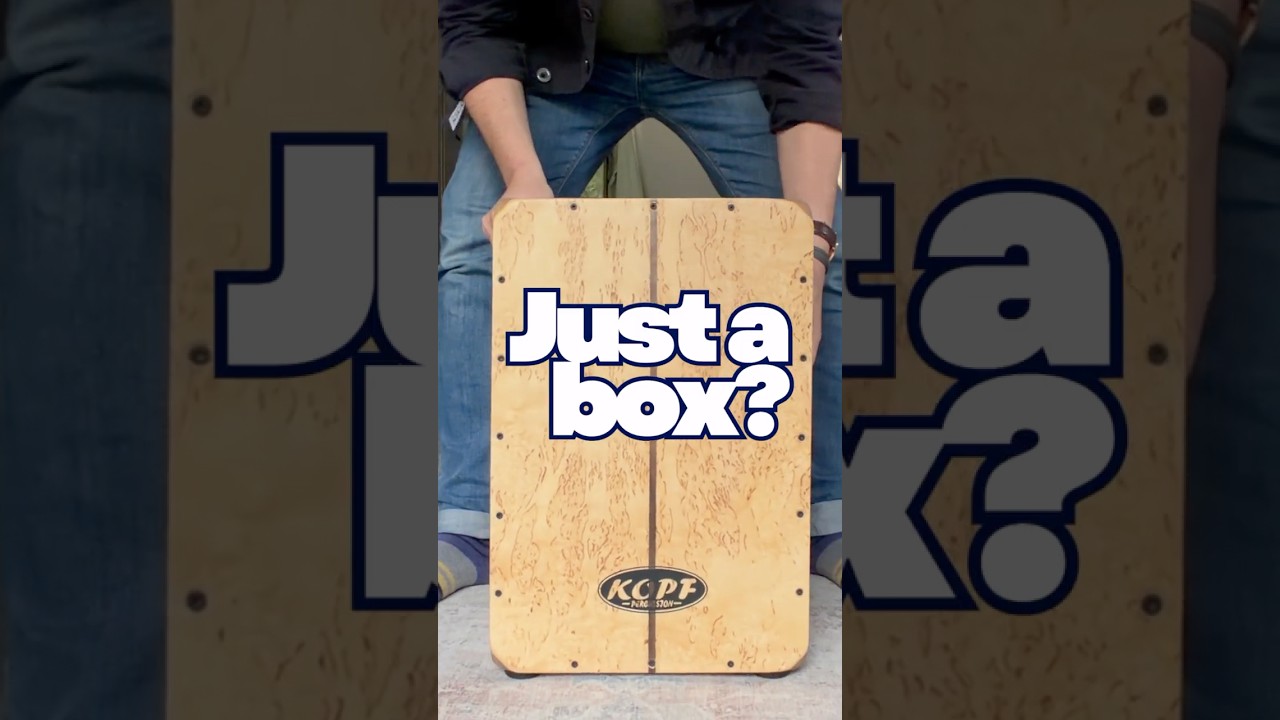 Is the CAJON just a wooden box?
