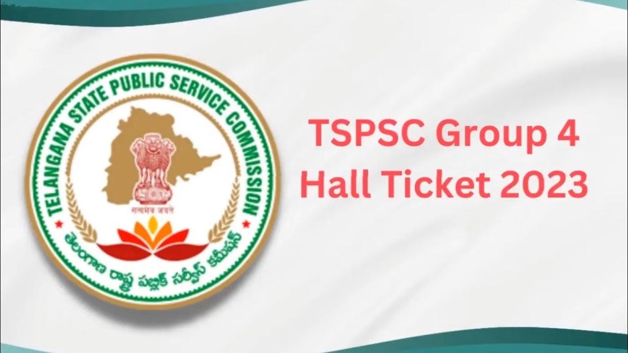 TSPSC Group 4 Hall Ticket 2023, tspsc.gov.in Admit Card Download #tspsc #group4 #hallticket