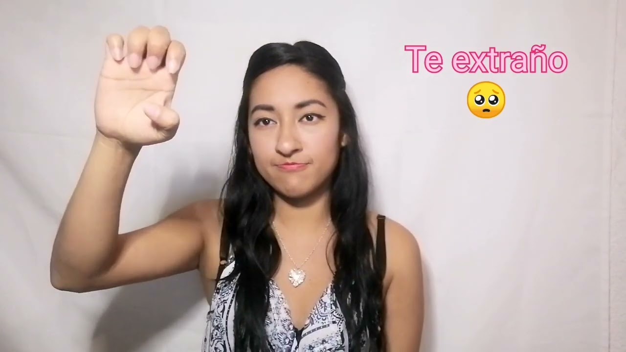 Día del amor y la amistad en LSM Lengua de Señas 