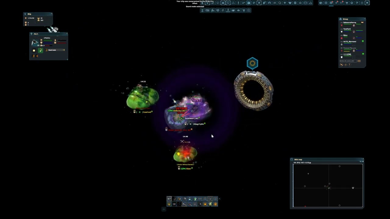 Dark Orbit GA1 [　Ħ　] vs [яєşт] [KΔØZ] [ŦĐŴ] VERTEX AUTO