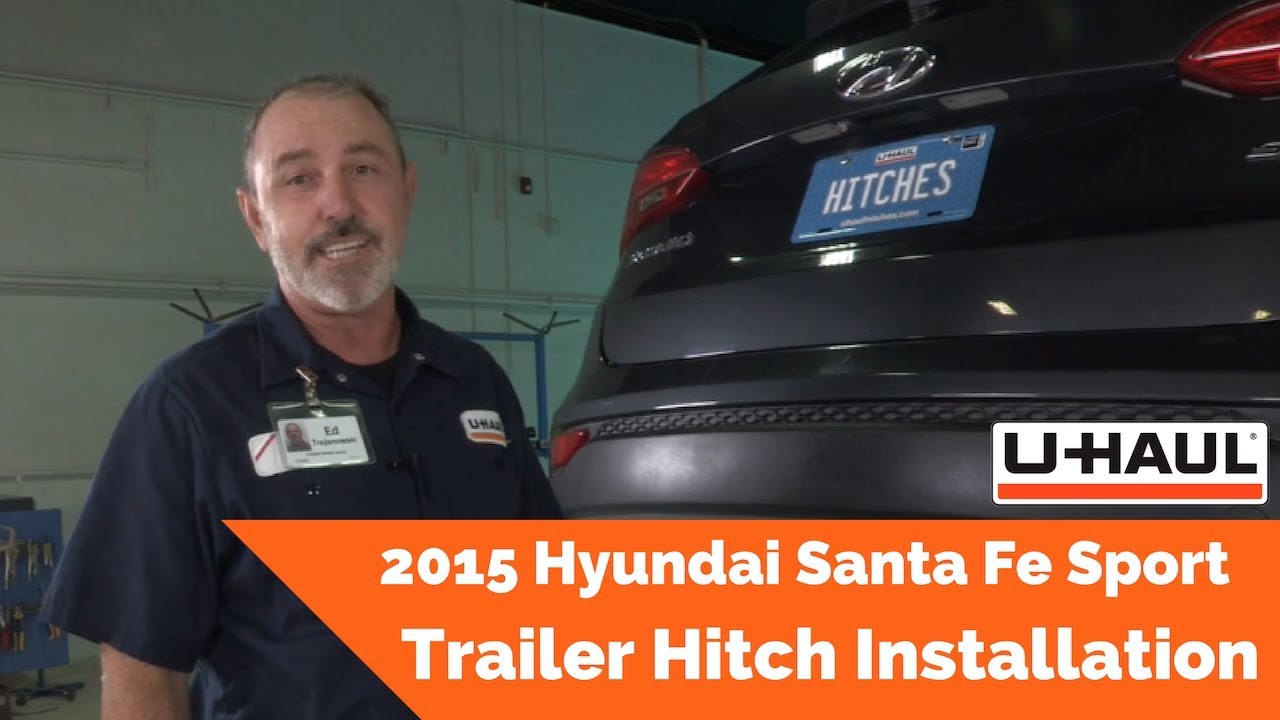 2015 Hyundai Santa Fe Sport Trailer Hitch Installation